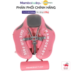 Phao bơi Mambobaby chất liệu xốp PEARL FOAM chống lật cho bé từ 8-18kg độ tuổi từ 3-24 tháng