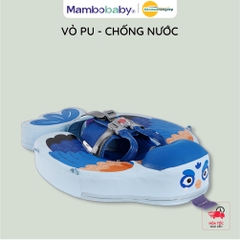 Phao bơi cho bé Mambo Baby 3–24 tháng chống lật an toàn xốp Pearl Foam vỏ PU chống thấm