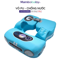 Phao bơi Nách Mambobaby cho bé  8-36 tháng, xốp Pearl Foam siêu bền, vỏ PU không thấm nước
