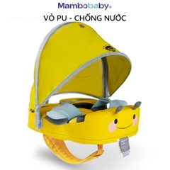 Phao nách Mambobaby cho bé từ 8 tháng đến 8 tuổi hình ong vàng xốp Pearl Foam siêu bền