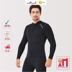 Đồ bơi giữ nhiệt người lớn DIVE AND SAIL cho Nam chất liệu cao su dày 2mm giữ ấm
