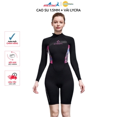 Đồ Bơi Giữ Nhiệt người lớn DIVE and SAIL cho cả Nam và Nữ chất liệu cao su dày 1.5mm giữ ấm