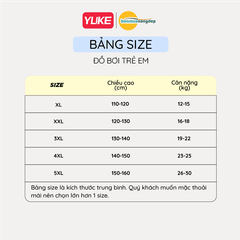 Đồ bơi bé trai liền thân, tay ngắn quần ngắn vải co giãn size cho bé từ 12kg đến 30kg