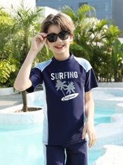 Đồ bơi bé trai lớn size Đại đến 55ky phối màu trẻ trung năng động thời trang Mẫu mới 2024 Surfing