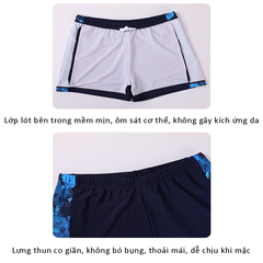 Bộ đồ bơi bé trai BIG SIZE tay dài quần ngắn Size cho bé từ 34-73kg