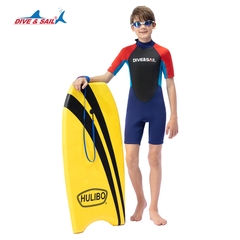 Đồ bơi giữ nhiệt bé gái Dive and Sail size lớn 27-55kg Cao Su dày 2.5mm mẫu UNISEX