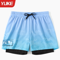 Quần bơi nam YK12 đi biển 2 lớp kiểu dáng thể thao