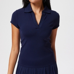 Áo picklebal, áo thể thao cổ V thoáng mát, co giãn đàn hồi 4 chiều