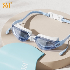 Kính bơi chống nước nam nữ cao cấp chuyên nghiệp nút bịt tai tích hợp với tầm nhìn rộng hơn Hiệu 361