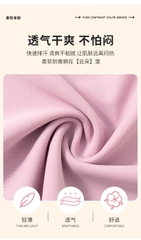 Đồ bơi bé gái Big Size Yuke tay ngắn màu hồng pastel, quần 2 lớp thoải mái, thiết kế kín đáo