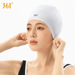 Nón bơi chống nước bịt tai nam nữ chất liệu silicon hiệu 361 kích thước 23x23cm