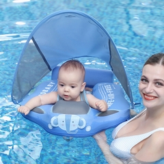 Phao ngực Mambobaby cho bé 3–24 tháng họa tiết con voi có mái che chống nắng