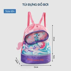 Túi đựng đồ bơi trẻ em Balo Túi Shishi