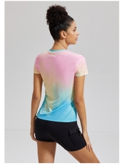 Áo Picklebal, áo thể thao cổ tròn tay ngắn thấm hút mồ hôi chất thun giấy mềm mỏng mát