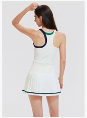 Áo 2 dây picklebal, tennis, thể thao thoáng mát có sẵn đệm ngực chất thun mát rượu dày dặn co giãn 4 chiều