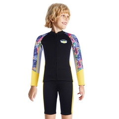 Đồ bơi giữ nhiệt bé trai DIVE AND SAIL size 12-30kg cao su dày 2.5mm giữ ấm