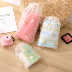Túi đựng đồ bơi, đồ ướt, đồ dơ bỏ cặp gọn gàng cho bé yêu - sử dụng được nhiều lần