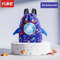 Túi đựng đồ bơi đồ ướt có ngăn chống nước riêng biệt hiệu Y hình in 4D ngộ nghĩnh đáng yêu cho bé RH22015