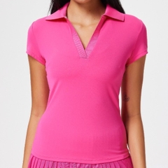 Áo picklebal, áo thể thao cổ V thoáng mát, co giãn đàn hồi 4 chiều