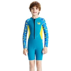 Đồ bơi giữ nhiệt bé trai Dive and Sail tay dài quần ngắn M155735