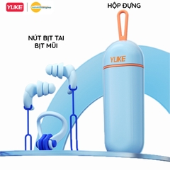 Bộ bịt tai và kẹp mũi bơi chuyên dụng YUKE – Chống nước tuyệt đối, bảo vệ tai mũi khi bơi