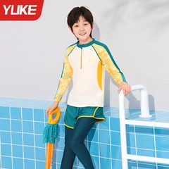 Đồ bơi bé trai tay dài quần dài hiệu YUKE