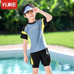 Đồ bơi bé trai quần rời hai lớp thời trang cá tính với 3 sắc màu năng động cho bé trai YY1157