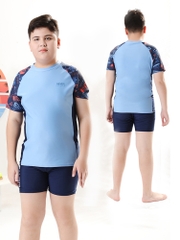 Đồ bơi bé trai BIG SIZE tặng kèm nón cho bé từ 35kg đến 90kg