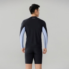 Đồ bơi nam tay dài, quần 2 lớp chống nắng phong cách hàn quốc