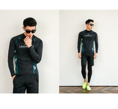 Đồ bơi Nam/Nữ SET 3 món tay dài quần dài quần đùi chống nắng dây kéo trước ngực 1908