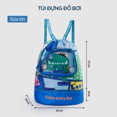 Túi đựng đồ bơi trẻ em Balo Túi Shishi