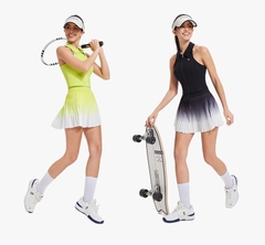 Váy picklebal xếp li màu ombre, váy thể thao xếp li kín đáo chống lộ hông quần đùi bên trong cosleaf