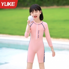 Đồ bơi bé gái liền thân tay dài 2374