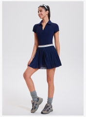 Áo picklebal, áo thể thao cổ V thoáng mát, co giãn đàn hồi 4 chiều