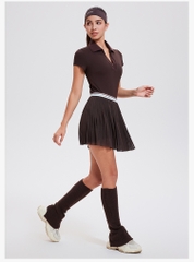 Áo picklebal, áo thể thao cổ V thoáng mát, co giãn đàn hồi 4 chiều