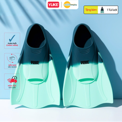 Chân vịt bơi lội hiệu YUKE chất liệu silicon mềm mại, đàn hồi tốt, ôm chân thoải mái khi sử dụng
