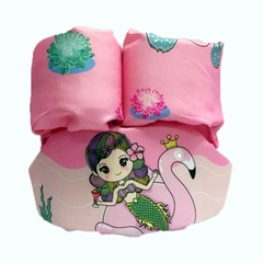 Phao ngực vòng tay trợ nổi không cần bơm cho bé tập bơi