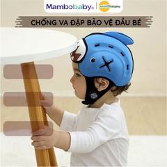 Mũ tập đi cho bé Mambobaby Guard chống va đập êm nhẹ, thoáng khí – phù hợp bé 6–24 tháng