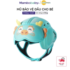 Mũ tập đi cho bé Mambobaby Guard chống va đập êm nhẹ, thoáng khí – phù hợp bé 6–24 tháng