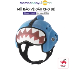 Mũ tập đi cho bé Mambobaby Guard chống va đập êm nhẹ, thoáng khí – phù hợp bé 6–24 tháng