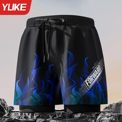 Quần bơi nam YK12 đi biển 2 lớp kiểu dáng thể thao