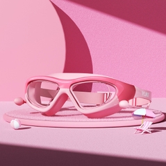 Kính Bơi Trẻ Em Yuke Kèm Bịt Tai Chống Nước Chống Sương Mù phù hợp cho bé từ 1-10 tuổi