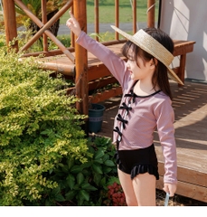 Set đồ bơi bé gái 3 món cao cấp- Phong cách hàn siêu dễ thương cho bé từ 1-8 tuổi