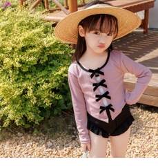 Set đồ bơi bé gái 3 món cao cấp- Phong cách hàn siêu dễ thương cho bé từ 1-8 tuổi