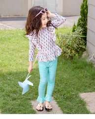 Set đồ bơi bé gái tay dài quần dài kèm nón- Họa tiết kẹt ngọt siêu yêu cho bé từ 1-8 tuổi