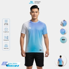 Áo picklebal nam, áo thể thao nam cổ tròn Tripula năng động thời trang co giãn 4 chiều thấm hút mồ hôi