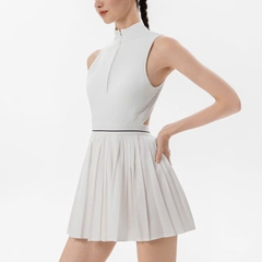 Váy Picklebal liền thân, váy thể thao xếp li thoáng khí phối lưới sau lưng