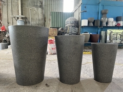 ROUND POLY PLANTERS (SET 3)