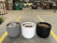 ROUND POLY PLANTERS (SET 5)