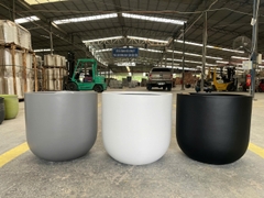 ROUND POLY PLANTERS (SET 5)